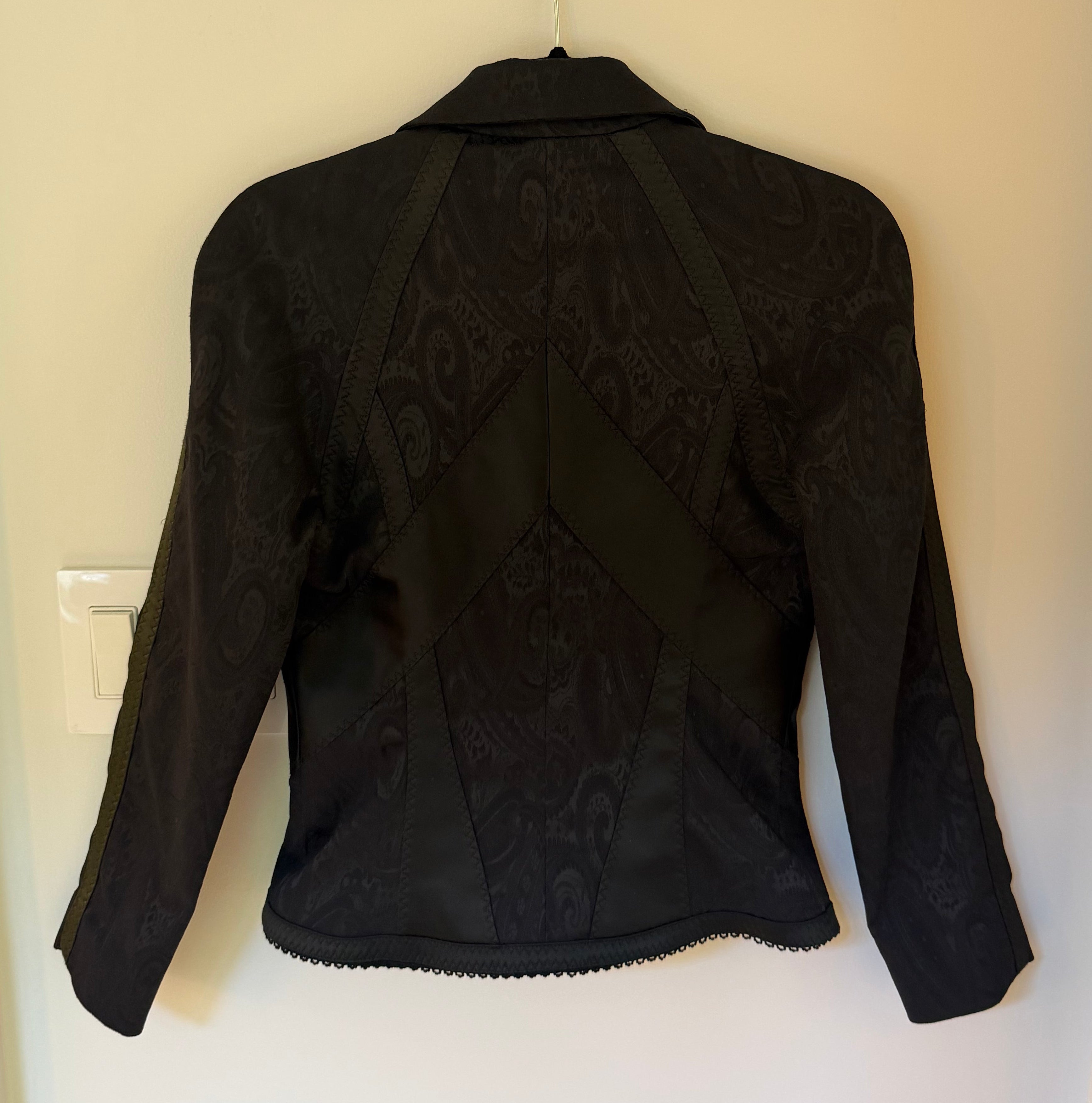 D&G Vintage 2005 Paisley Print Blazer