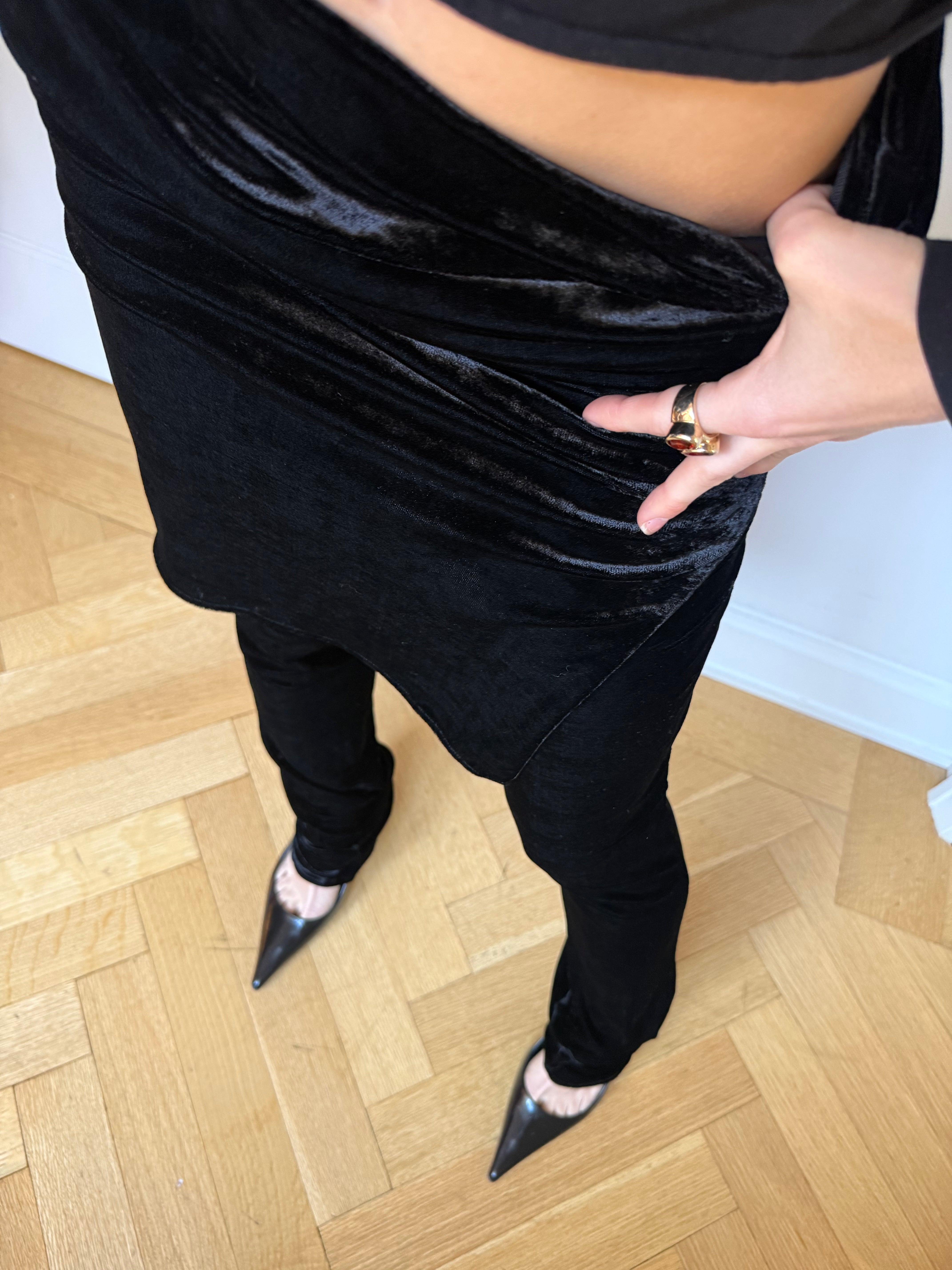 Alaia straight leg pants