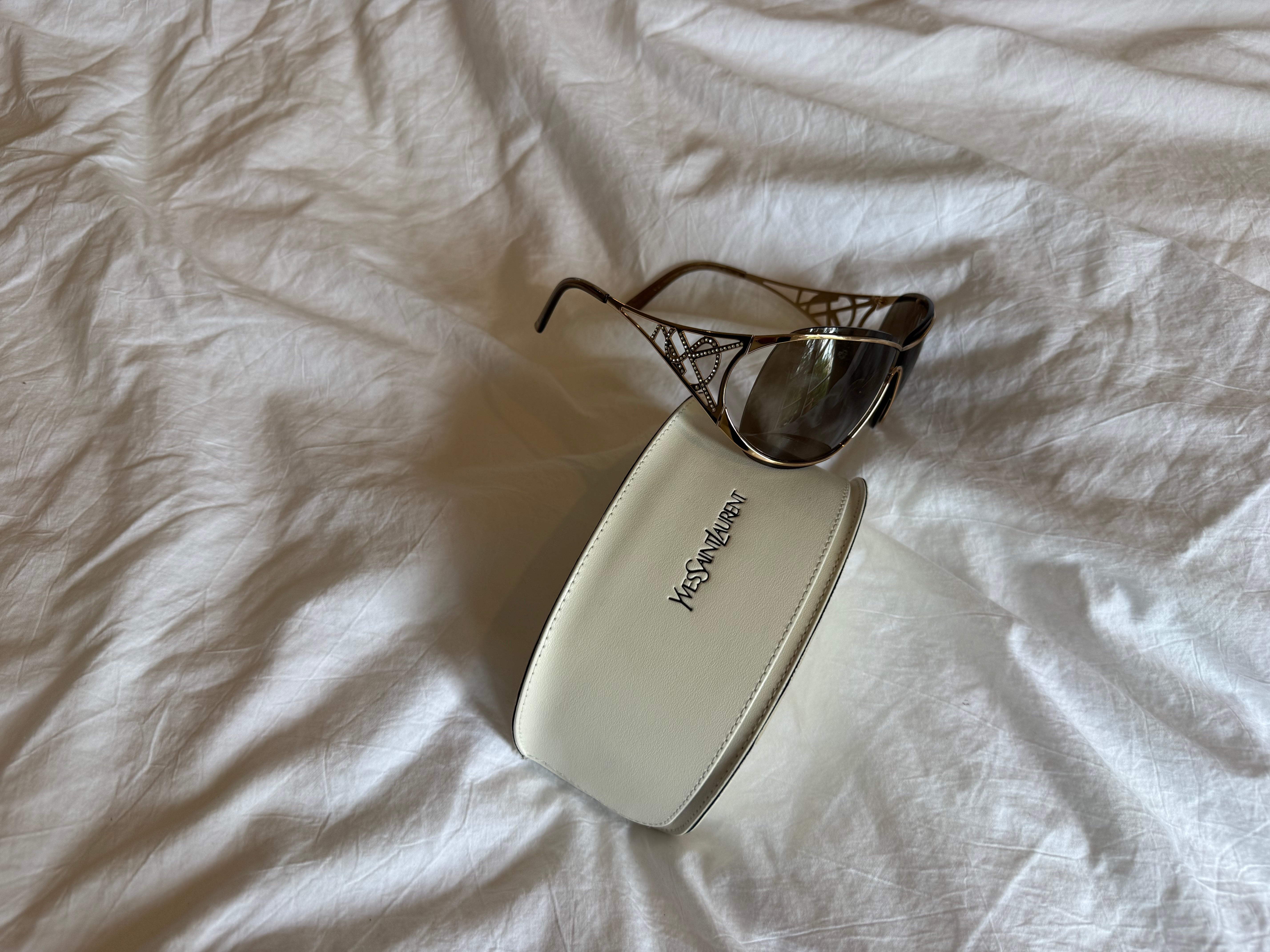 Vintage YSL oversized sunglasses