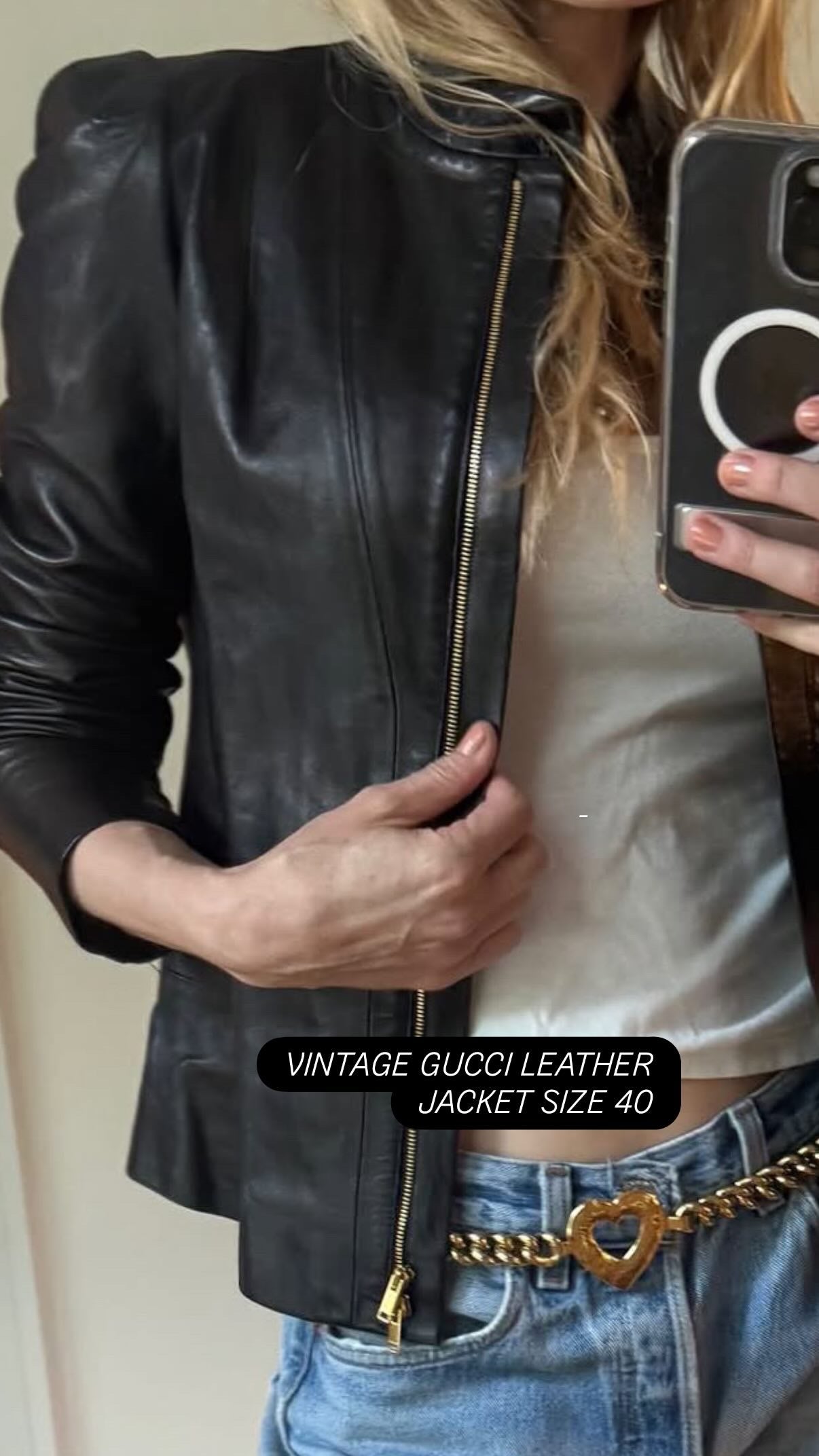 Tom Ford Gucci Leather Jacket