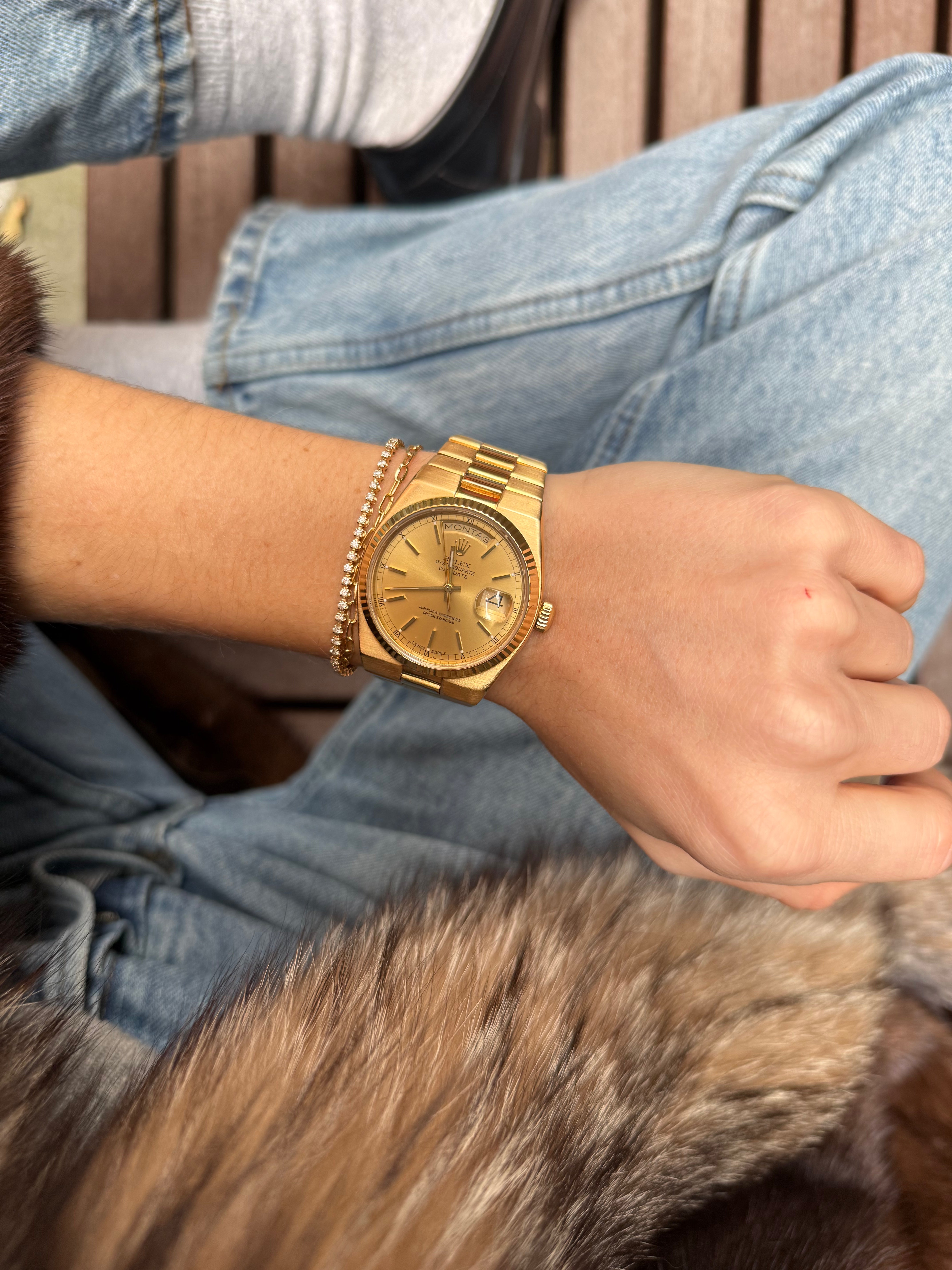 Rolex Day-Date Oysterquartz President 36mm