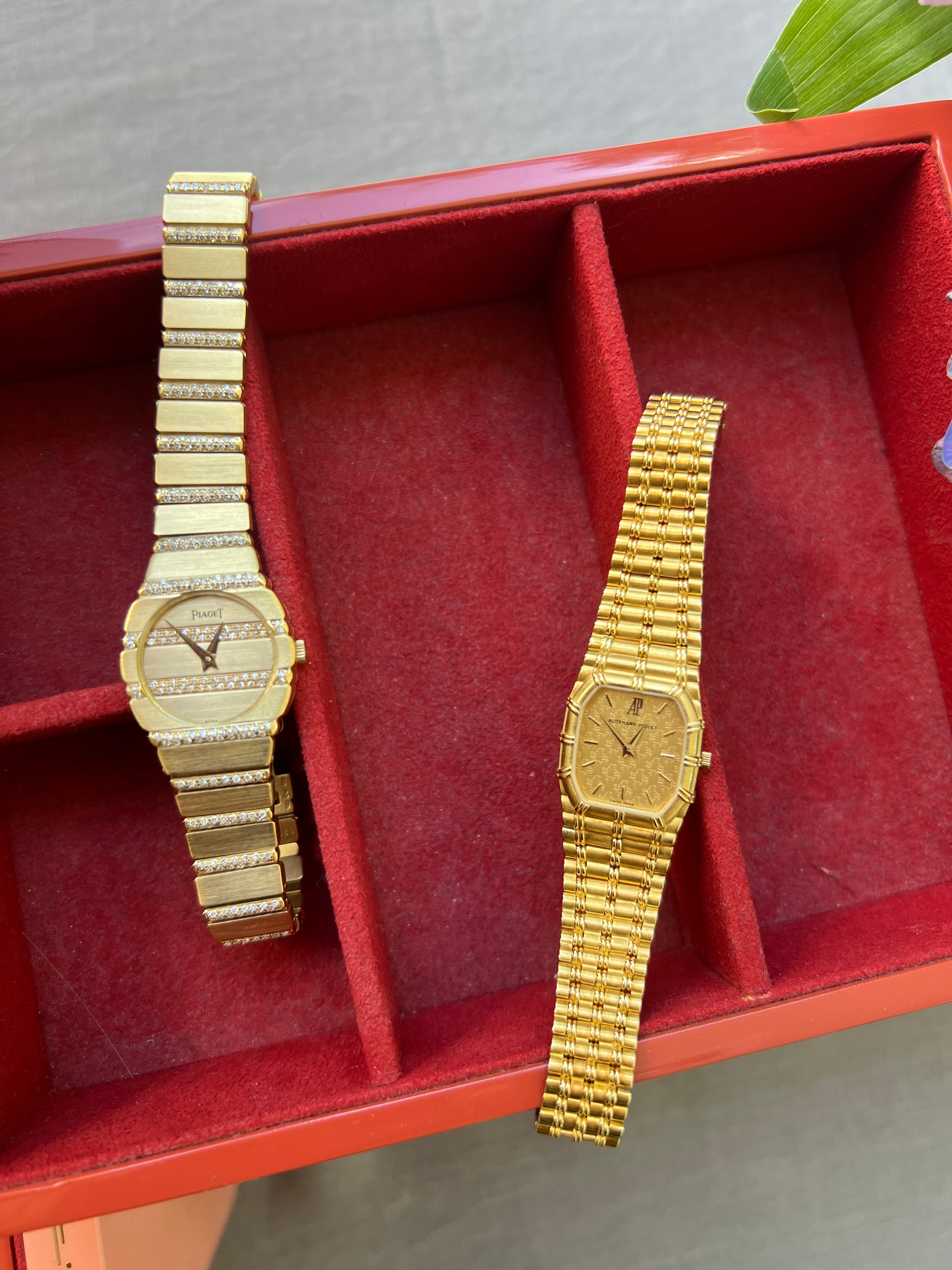 Audemars Piguet Baby Bamboo 18k Quartz Watch