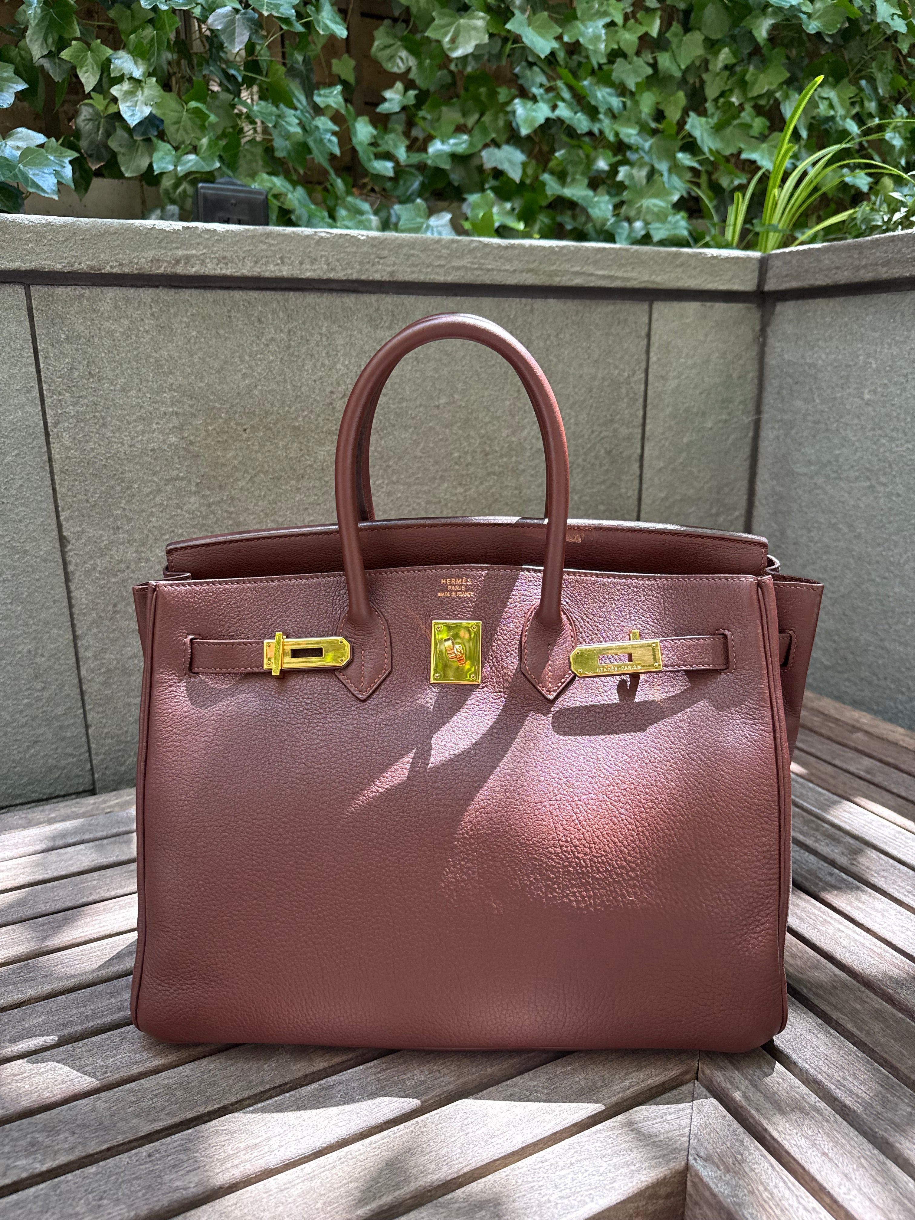 Birkin B35 Chocolate Brown