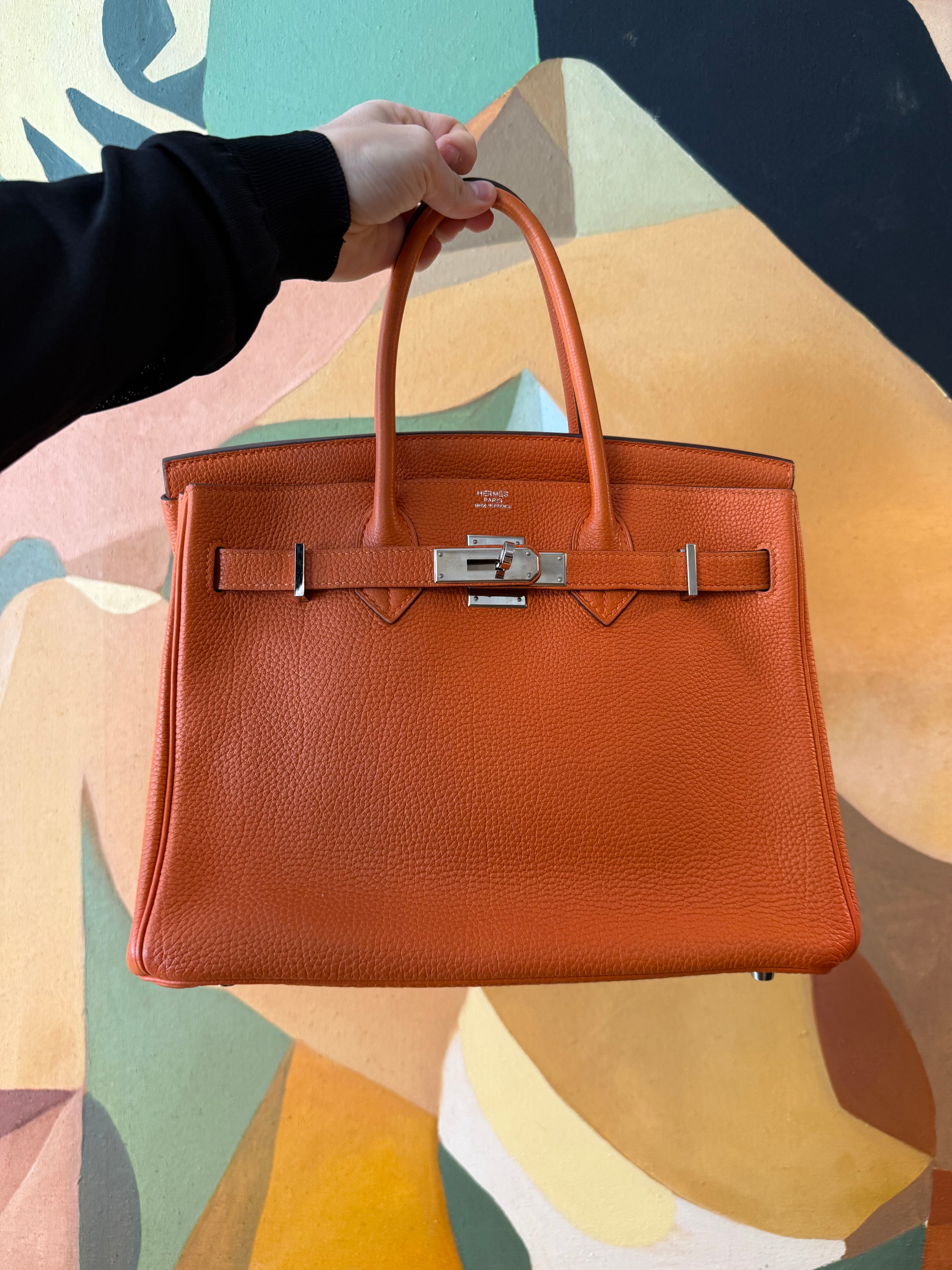Birkin B30 Orange