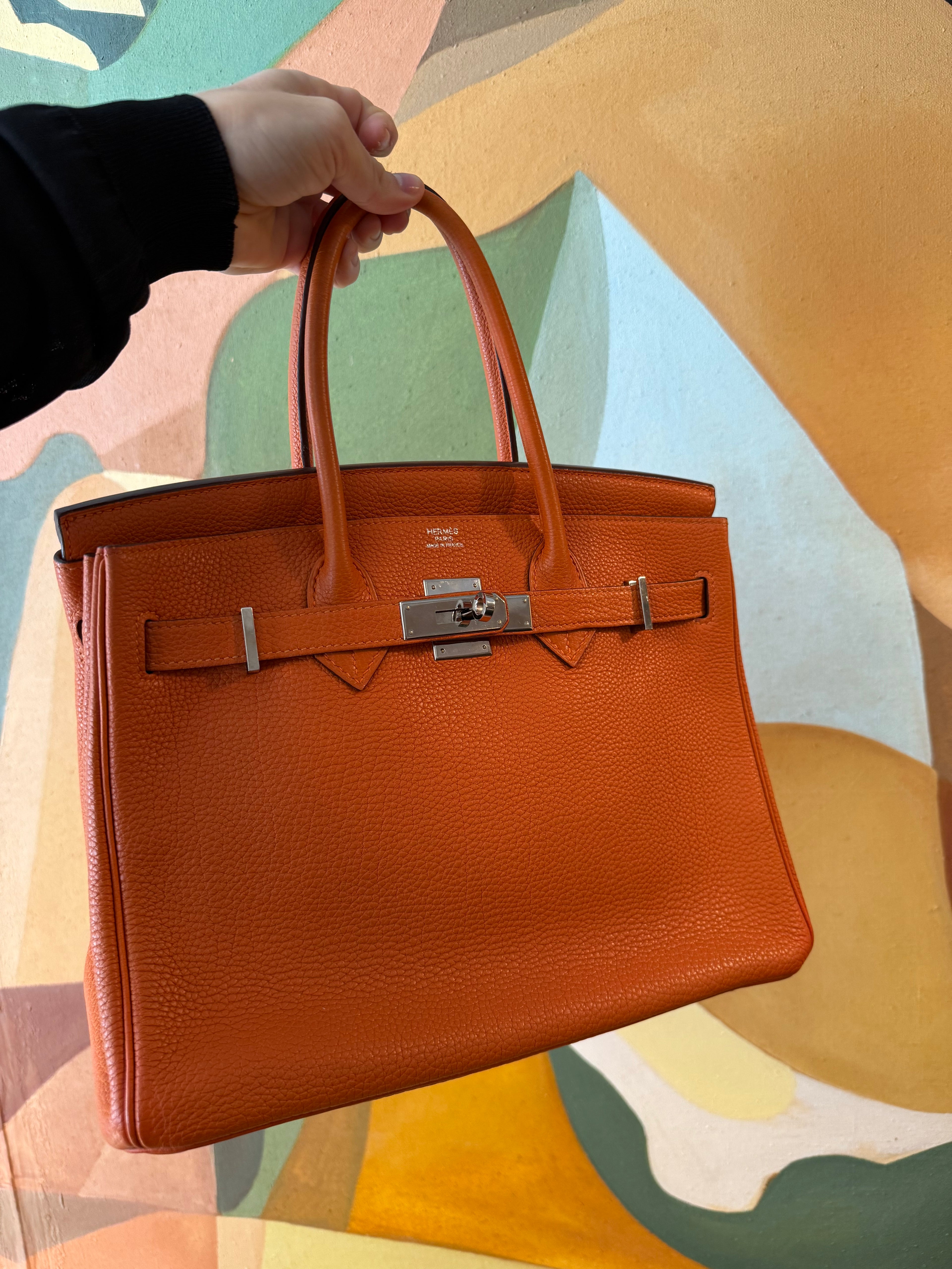Birkin B30 Orange