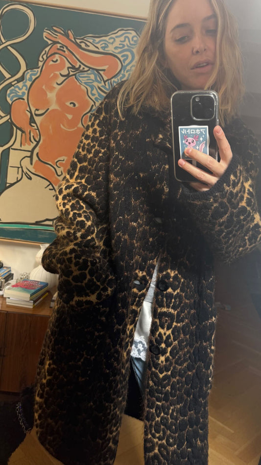Saint Laurent cheetah jacket