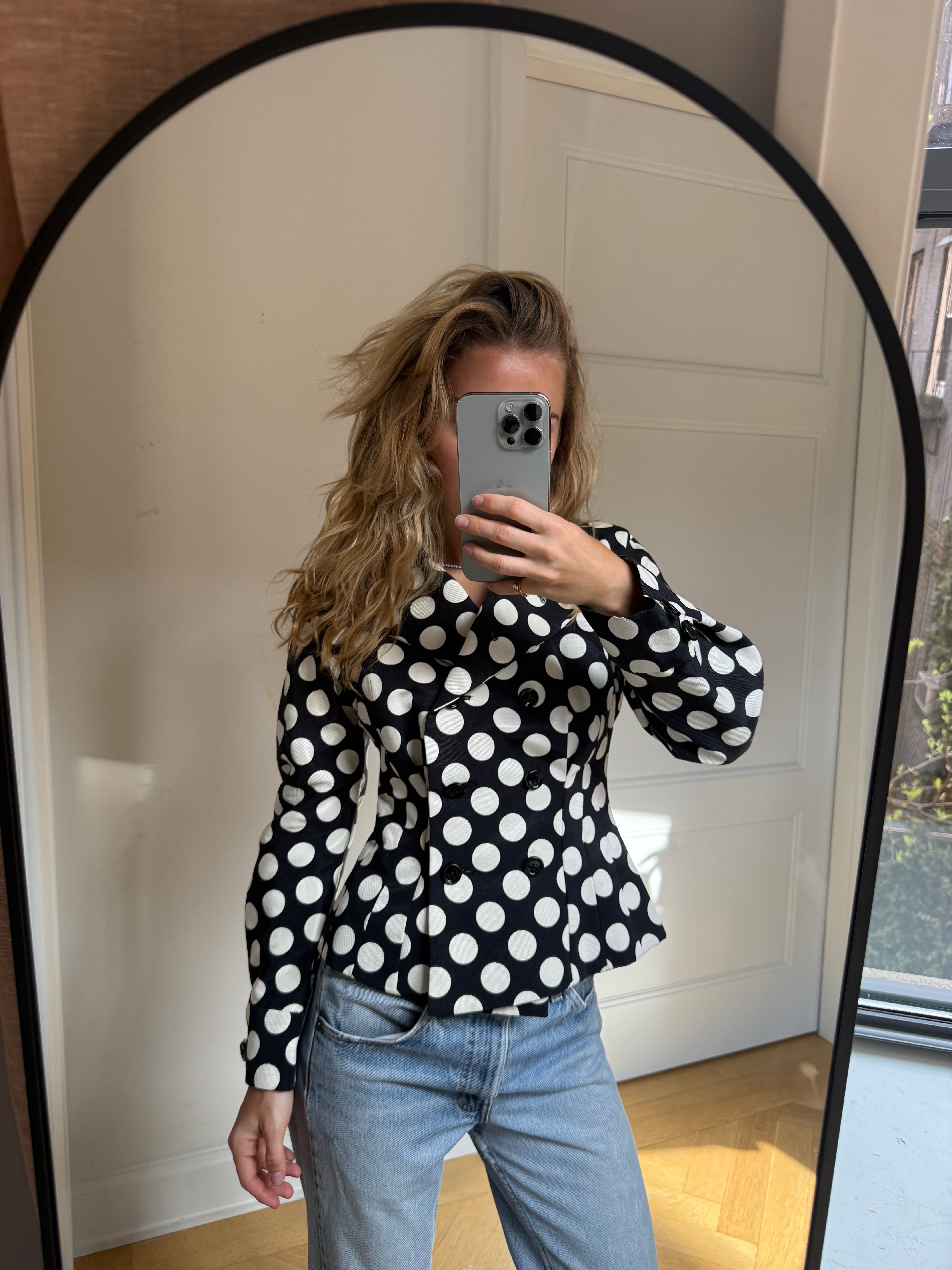 Yves Saint Laurent polka dot