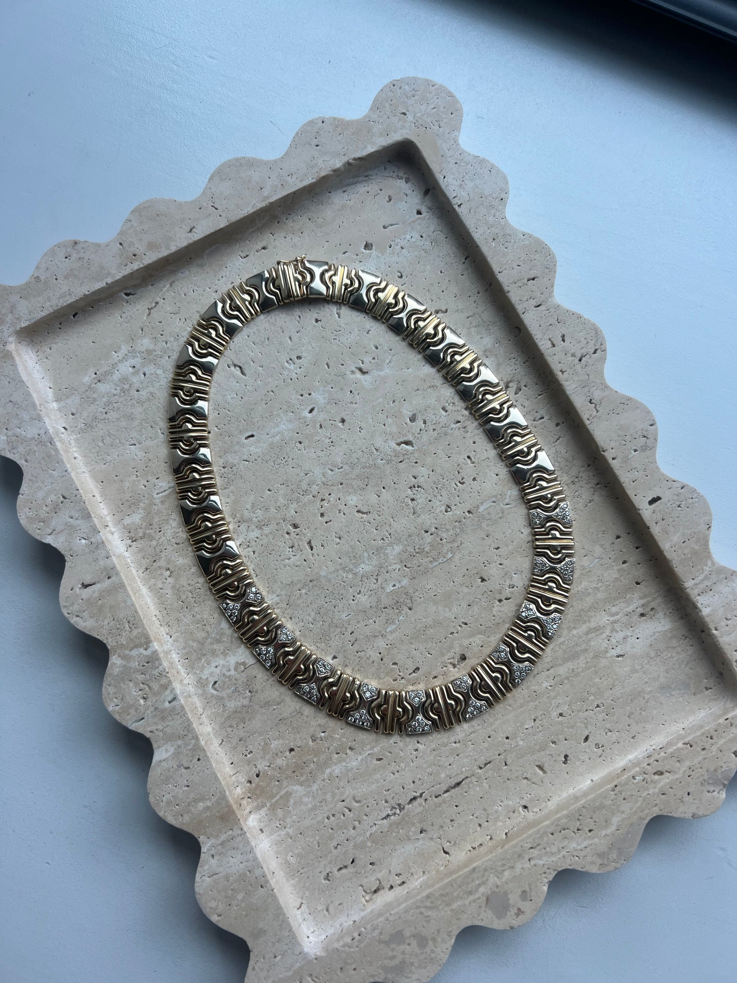 14k with diamonds necklace