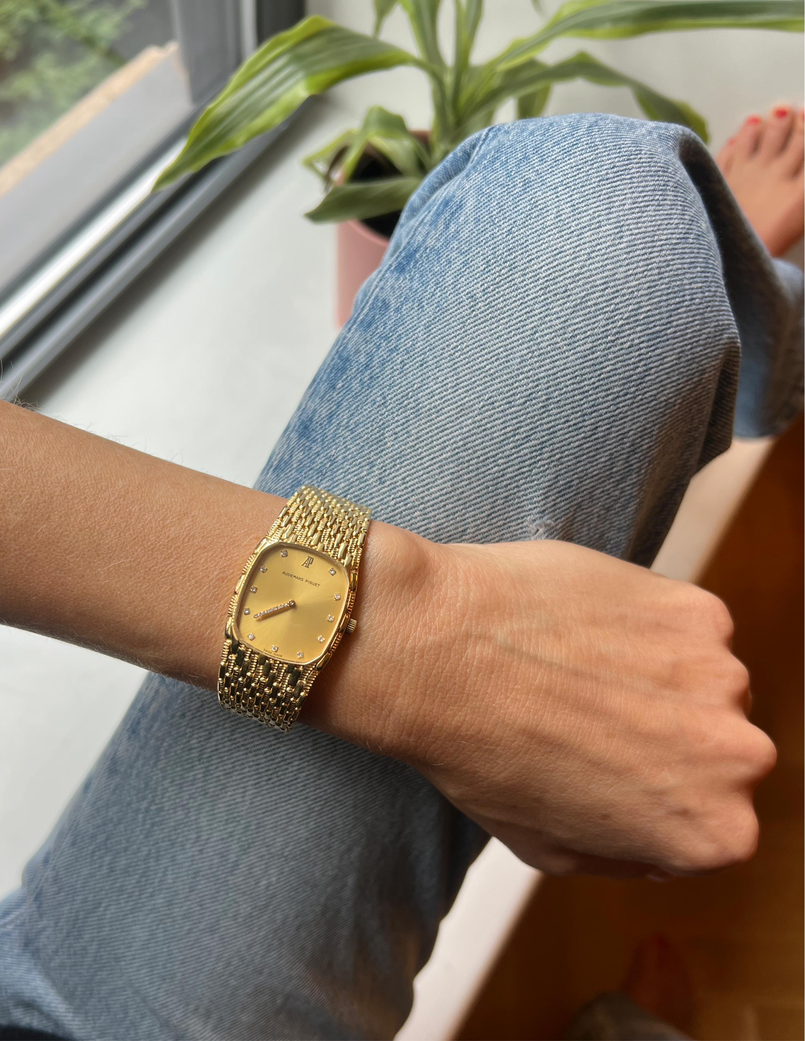 Audemars Piguet Cobra Watch 18k Diamond Dial