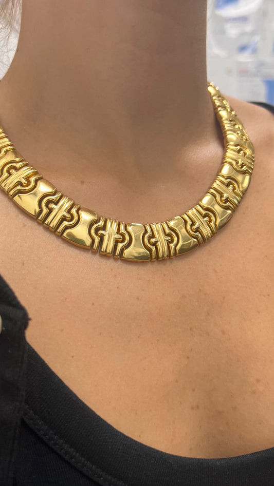 Chunk 14k Gold Necklace