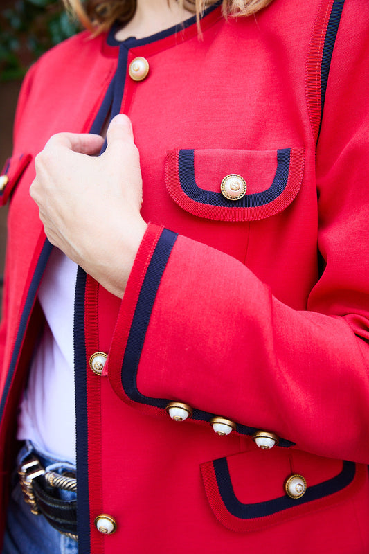 Gucci Silk Evening Jacket