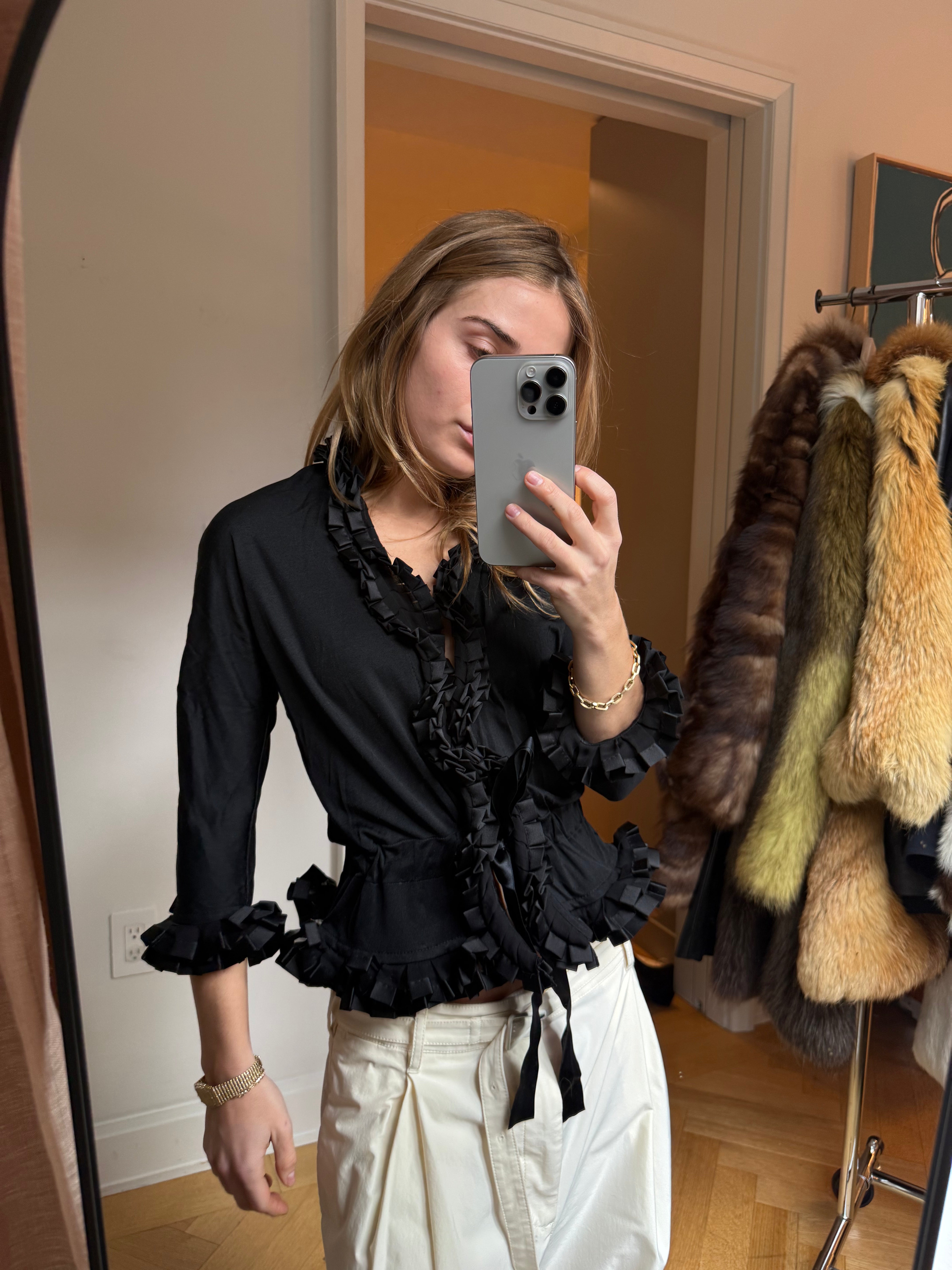 Yves Saint Laurent Rive Gouche Top