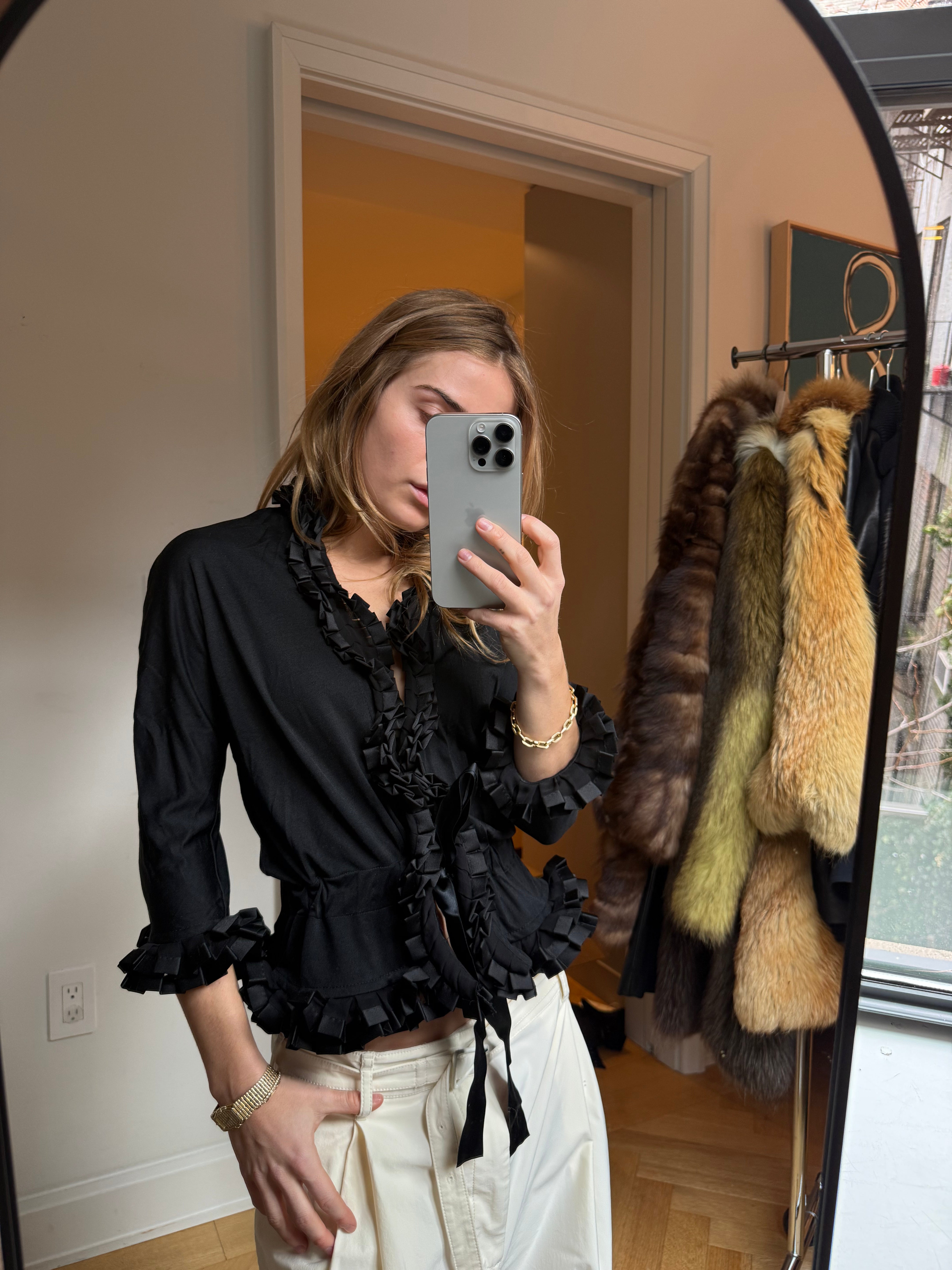 Yves Saint Laurent Rive Gouche Top