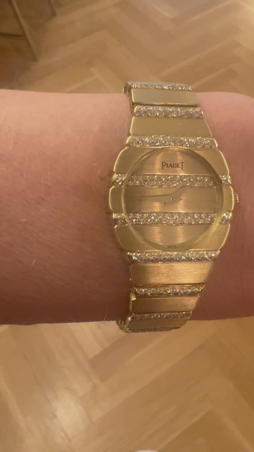 Piaget Polo in 18k w Diamonds