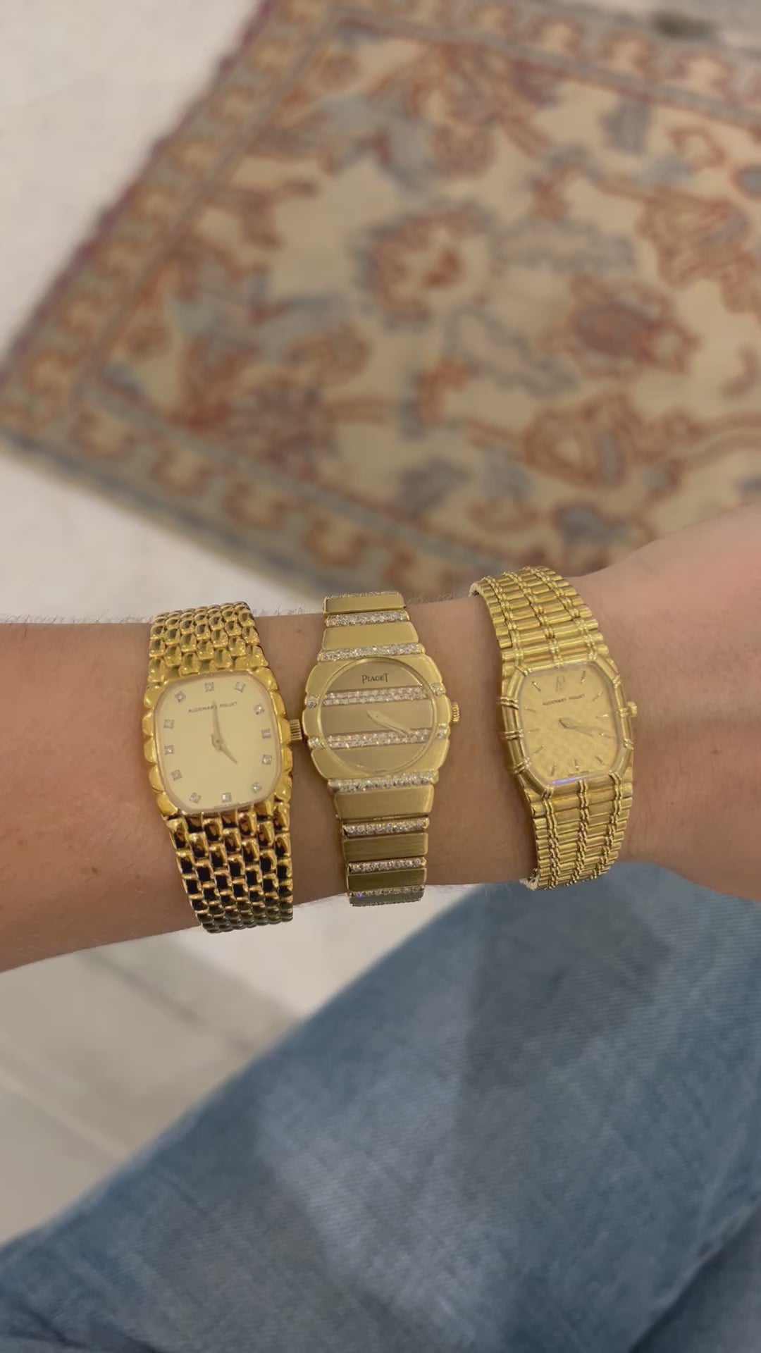 Piaget Polo in 18k w Diamonds